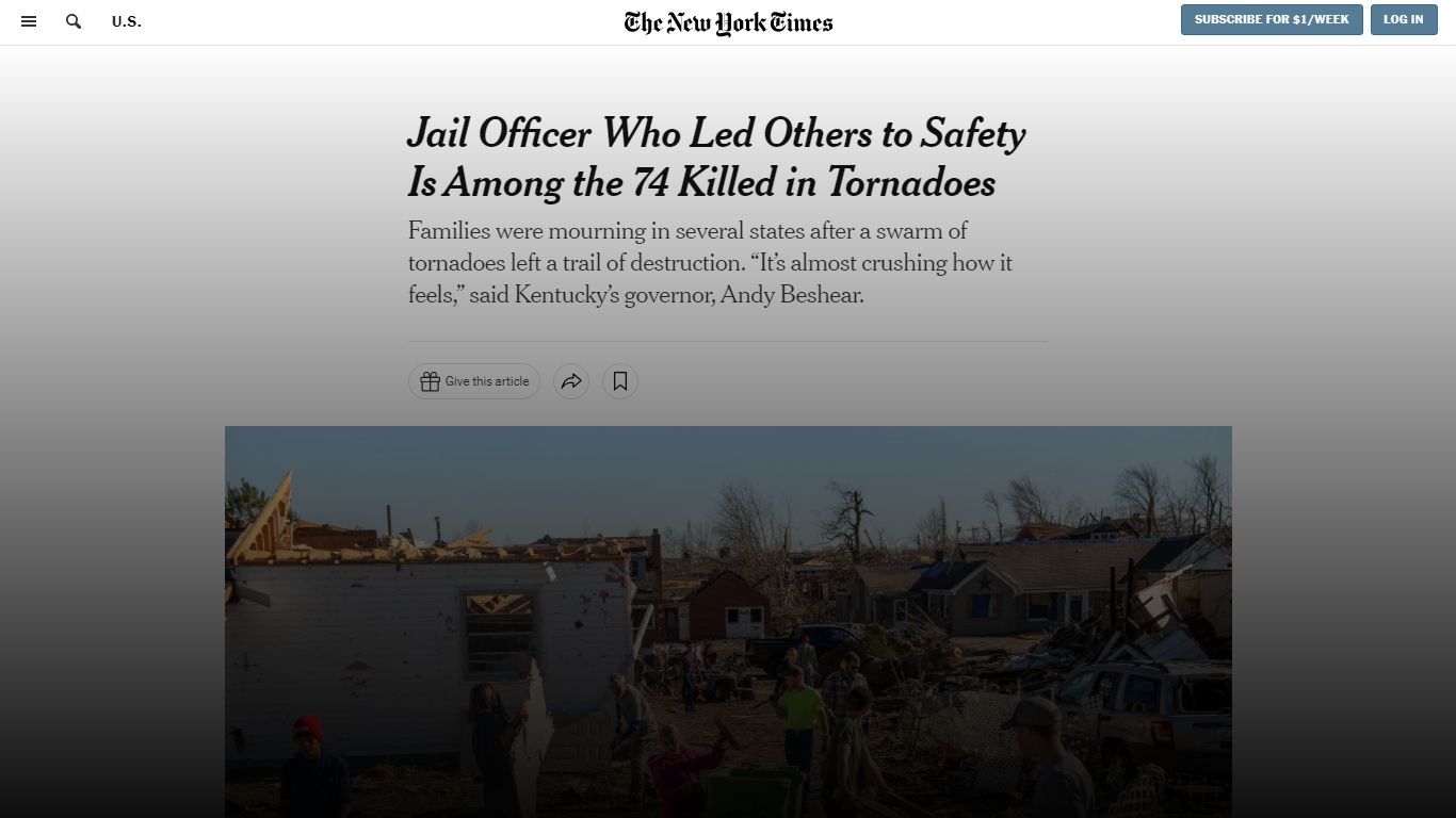 Jail Officer Who Led Others to Safety Is Among the 74 ...